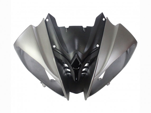 2008-2016 Yamaha YZF 600 R6 Motorcycle Fairings - Matte Grey Red Decals