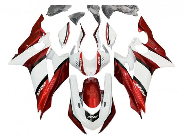 2017-2023 Yamaha YZF 600 R6 Motorcycle Fairing Kits - White Red Black