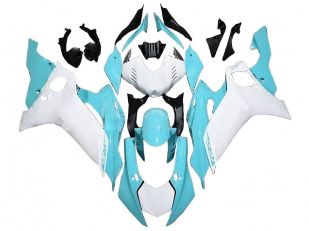 2017-2023 Yamaha YZF 600 R6 Motorcycle Fairings - White Light Blue