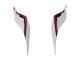 2017-2023 Yamaha YZF 600 R6 Motorcycle Fairings - White Red Black