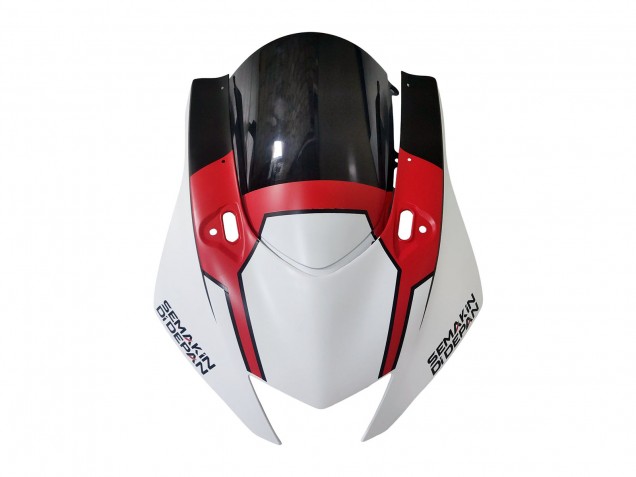 2017-2023 Yamaha YZF 600 R6 Motorcycle Fairings - White Red Black Semakin Didepan