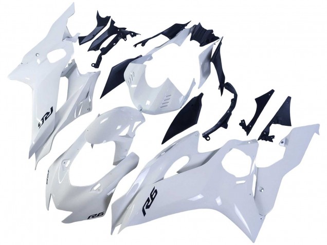 2017-2023 Yamaha YZF 600 R6 Motorcycle Fairings - White