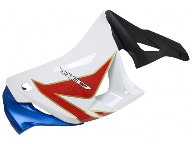 2011-2015 Honda CBR250RR Motorcycle Fairings - White Red Light Blue