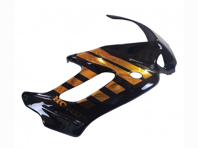 1997-2005 Honda VTR1000F Motorcycle Fairings - Glossy Black Gold