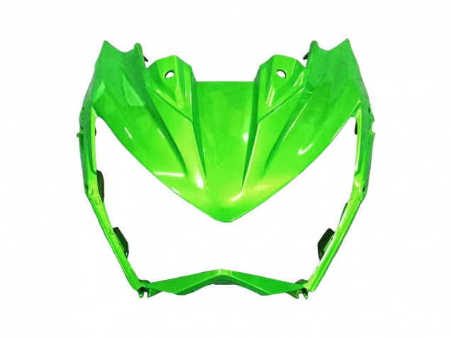 2013-2018 Kawasaki Z800 Motorcycle Fairings - Green Glossy Black