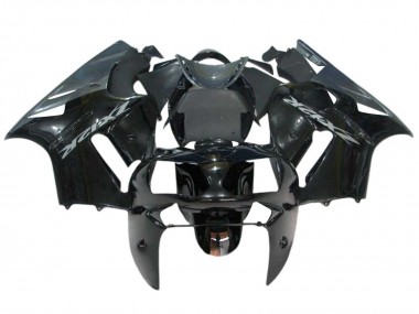 Custom 2000-2001 Kawasaki ZX12R Motorcycle Fairing Kits - Glossy Black