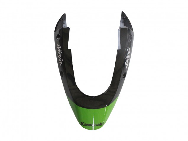 2002-2006 Kawasaki ZX12R Motorcycle Fairing - Green Glossy Black Elf Touch4 Monster