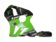 2002-2006 Kawasaki ZX12R Motorcycle Fairing - Green Glossy Black Elf Touch4 Monster