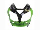 2002-2006 Kawasaki ZX12R Motorcycle Fairing - Green Glossy Black Elf Touch4 Monster