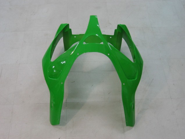 2000-2001 Kawasaki ZX9R Motorcycle Fairings - Green Silver Black