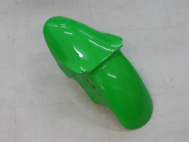 2000-2001 Kawasaki ZX9R Motorcycle Fairings - Green Silver Black