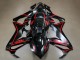 2019-2020 Honda CBR650R Motorcycle Fairings - Glossy Black Red Stripe