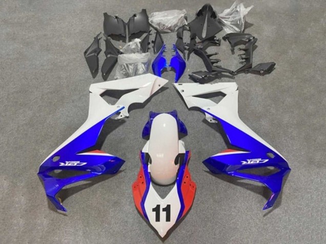 2019-2020 Honda CBR650R Motorcycle Fairings - White Blue Red