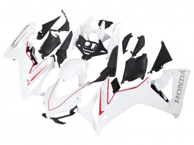 Custom 2019-2020 Honda CBR650R Motorcycle Fairings - White Red Black