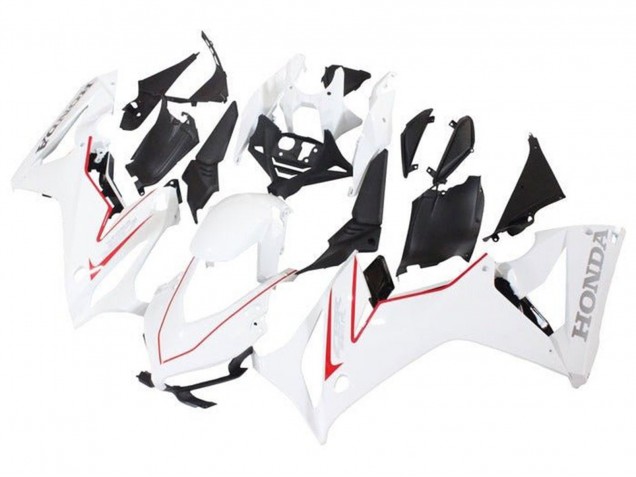 2019-2020 White Red Black Honda CBR650R Motorcycle Fairings