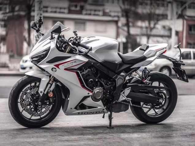 2019-2020 White Red Black Honda CBR650R Motorcycle Fairings