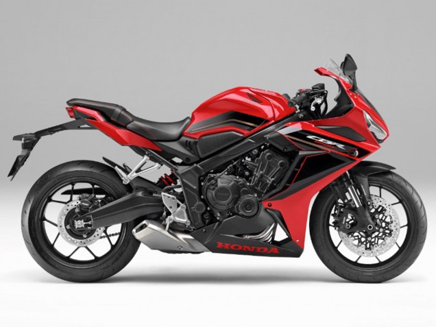 2021-2023 Red Black Honda CBR650R Motorcycle Fairings
