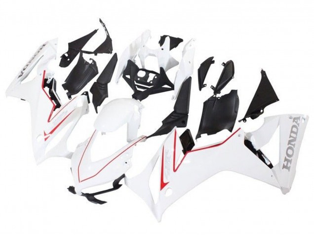 2021-2023 White Red Black Honda CBR650R Motorcycle Fairings
