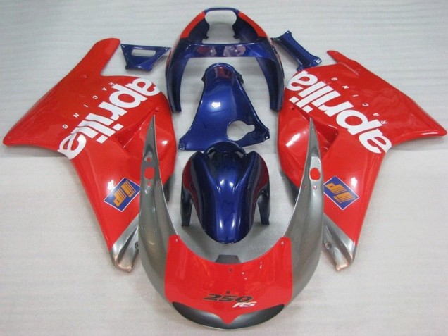 1995-1997 Aprilia RS250 Motorcycle Fairings - Red Silver Blue White