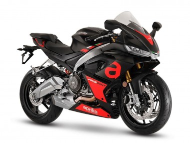Custom 2020-2024 Aprilia RS660 Motorcycle Fairings - Matte Black Red
