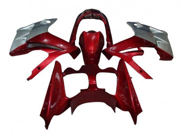 2001-2006 Yamaha FJR1300 Motorcycle Fairings - Red Grey