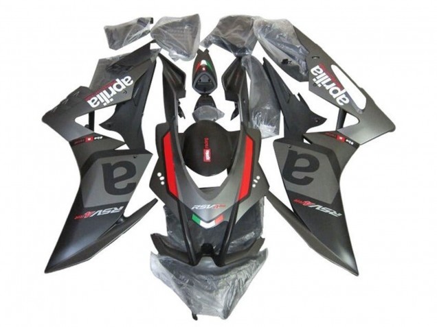 2009-2015 Aprilia RSV4 1000 Motorcycle Fairings - Matte Black Grey Red