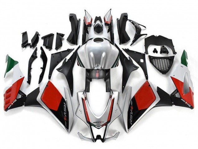 2009-2015 Aprilia RSV4 1000 Motorcycle Fairing Kits - Silver Black Red Green