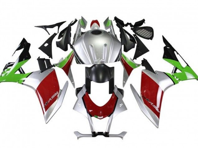 2009-2015 Aprilia RSV4 1000 Motorcycle Fairings - Silver Black Red Green