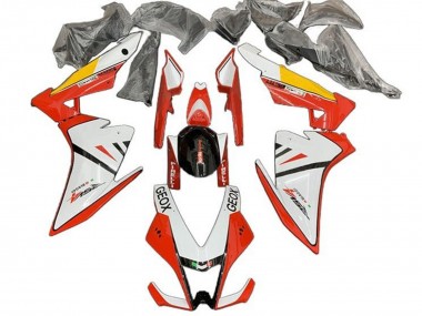 Custom 2009-2015 Aprilia RSV4 1000 Motorcycle Fairing - White Red Black Yellow