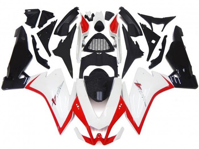 2009-2015 Aprilia RSV4 1000 Motorcycle Fairings - White Red Black
