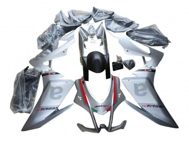 2016-2020 Aprilia RSV4 1000 Motorcycle Fairings - Silver Grey Red Black