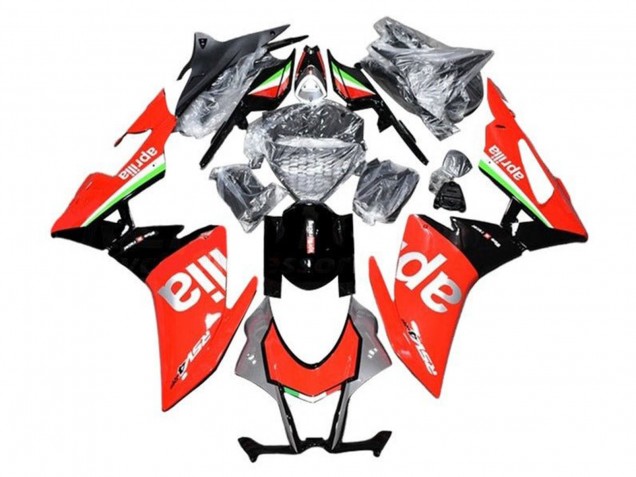 2016-2020 Aprilia RSV4 1000 Motorcycle Fairings - Red Silver Black Green White