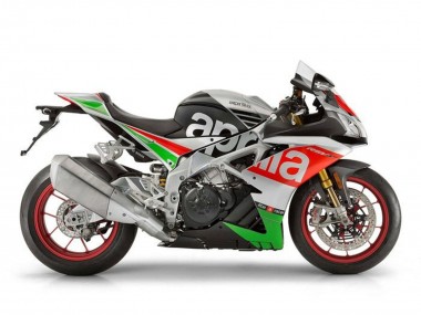 Custom 2016-2020 Aprilia RSV4 1000 Bike Fairings - Silver Red Black Green
