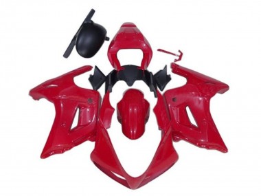 Custom 2003-2013 Suzuki SV650 Motorcycle Fairings - Red Black