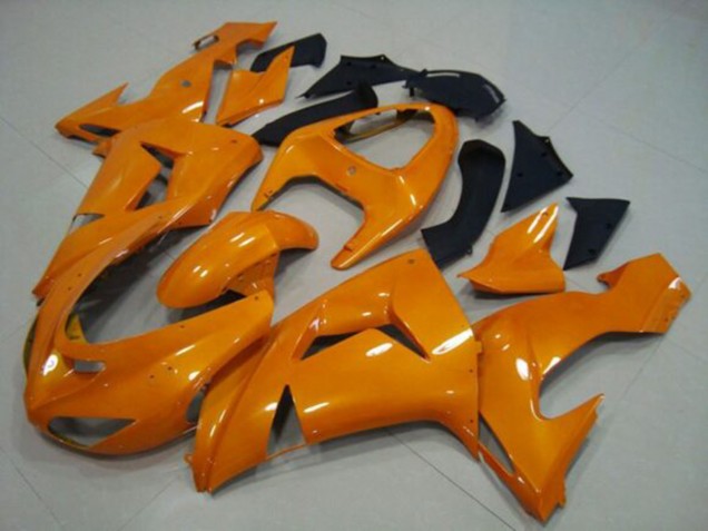 2006-2007 Kawasaki ZX10R Motorcycle Fairing - Orange