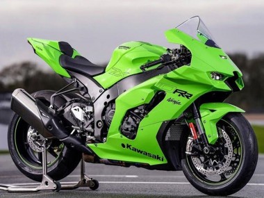 Custom 2021-2025 Kawasaki ZX10R Motorcycle Fairings - Green Black