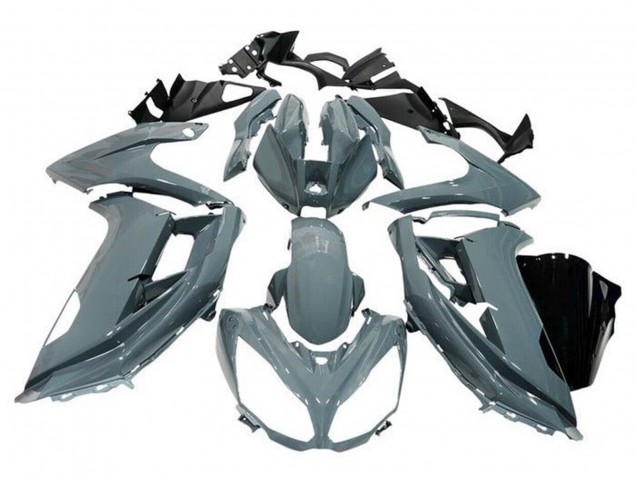 2012-2016 Kawasaki Ninja 650 EX650 Motorcycle Fairings - Grey