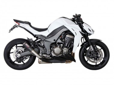 Custom 2014-2019 Kawasaki Z1000 Motorcycle Fairings - White