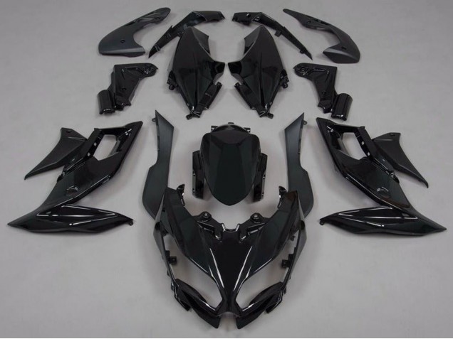 2015-2021 Kawasaki Versys 650 Motorcycle Fairings - Glossy Black