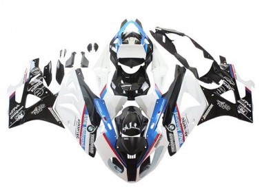 Custom 2009-2014 BMW S1000RR Motorcycle Fairings - White Red Blue Glossy Black Motorrad