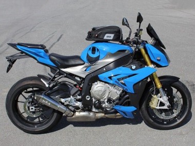 Custom 2015-2016 BMW S1000RR Motorcycle Fairings - Silver Blue