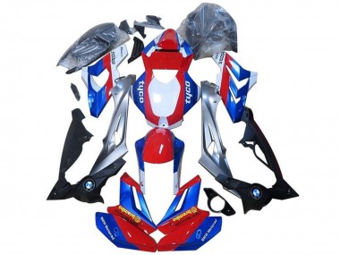 Custom 2015-2016 BMW S1000RR Motorcycle Fairings - Silver Red Blue Black