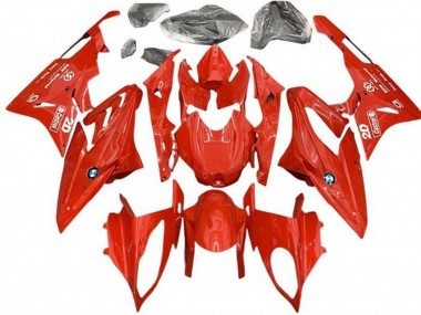 Custom 2015-2016 BMW S1000RR Motorcycle Fairings - Red