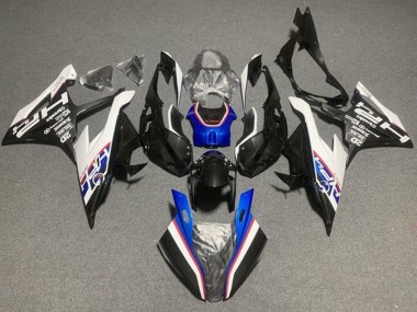 Custom 2019-2022 BMW S1000RR Motorcycle Fairings - Black Blue White Red HP
