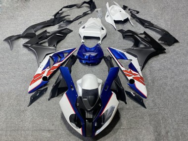 Custom 2019-2022 BMW S1000RR Motorcycle Fairings - Blue White Red Black