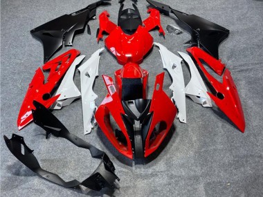 Custom 2019-2022 BMW S1000RR Motorcycle Fairings - Red White Matte Black