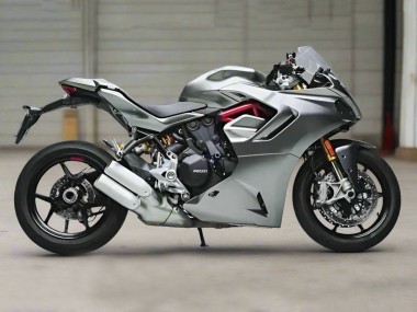 Custom 2021-2024 Ducati 2021-2024 Ducati Supersport 950/950S Motorcycle Fairings - Silver