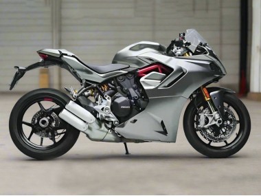 Custom 2021-2024 Ducati 2021-2024 Ducati Supersport 950/950S Motorcycle Fairings - Silver