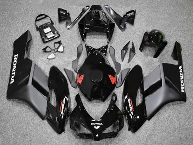 2004-2005 Honda CBR1000RR Motorcycle Fairings - Glossy Black Matte Black Red