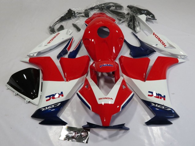 2012-2016 Honda CBR1000RR Motorcycle Fairings - White Red Dark Blue HRC